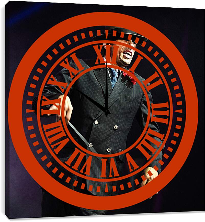 Часы картина - Адриано Челентано. Adriano Celentano