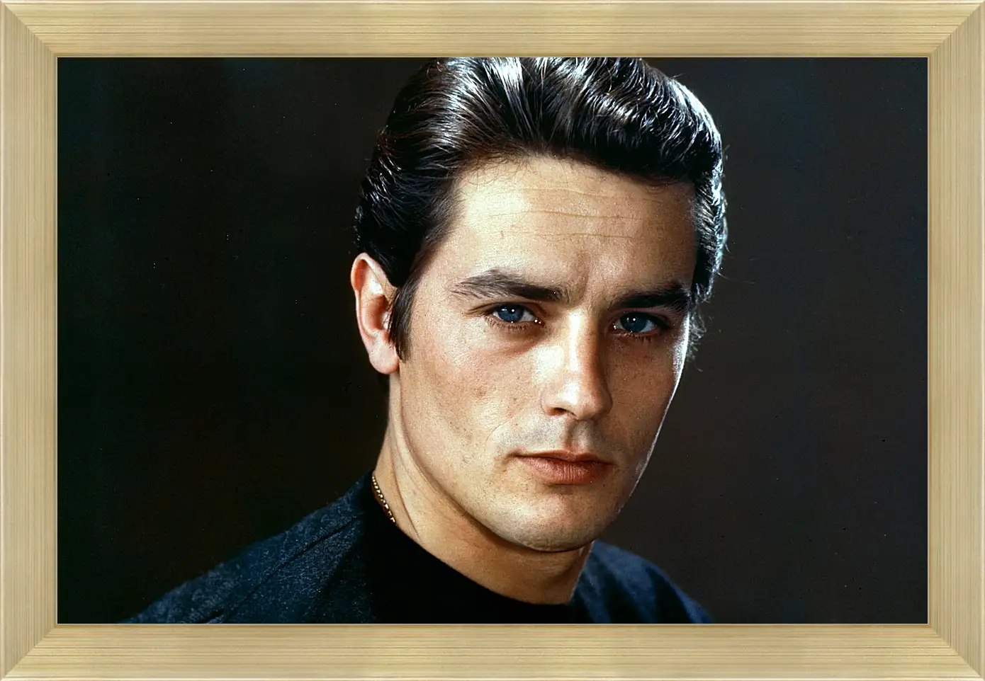 Картина в раме - Ален Делон. Alain Delon