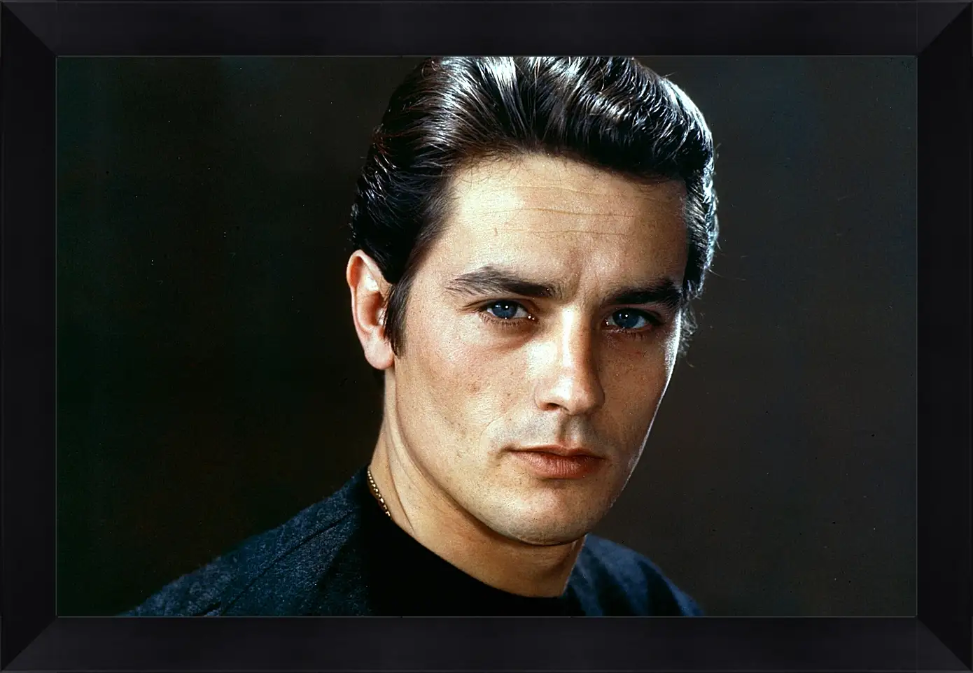 Картина в раме - Ален Делон. Alain Delon