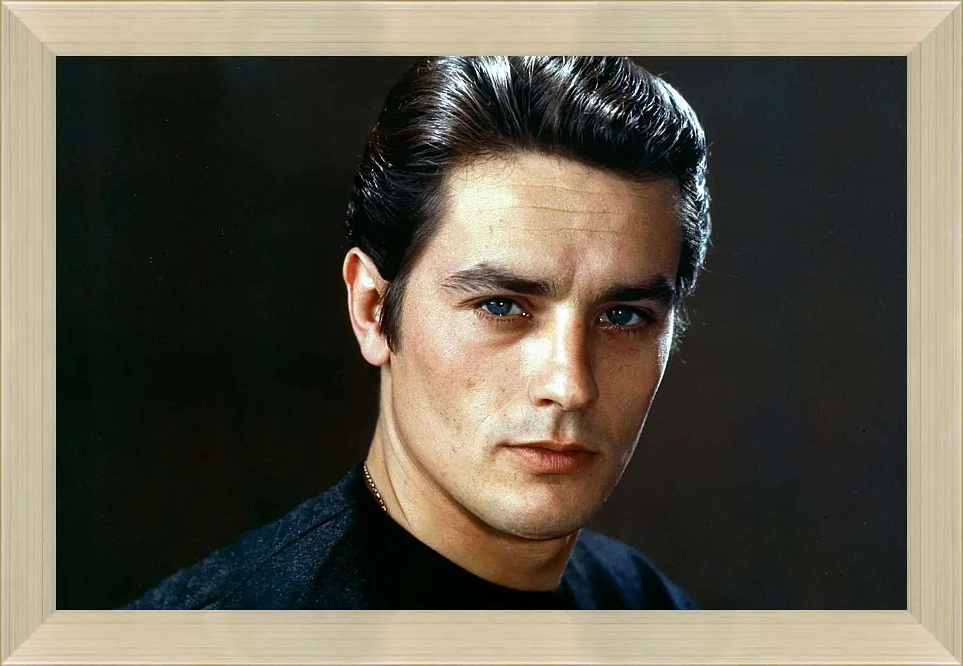 Картина в раме - Ален Делон. Alain Delon