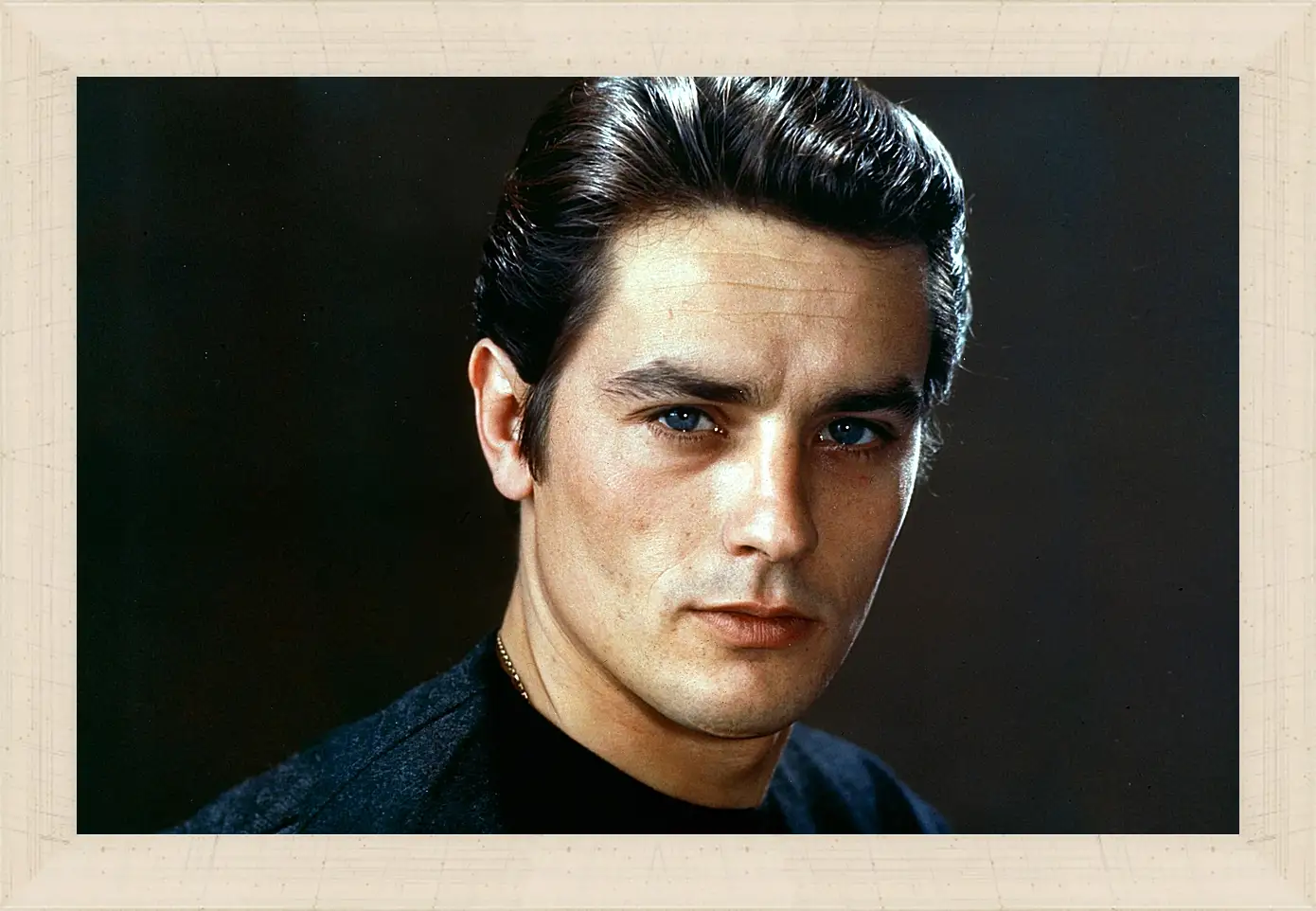 Картина в раме - Ален Делон. Alain Delon