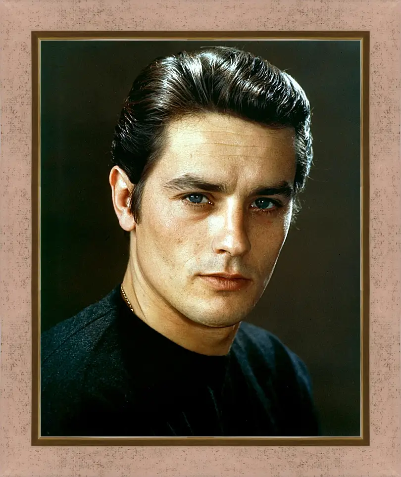 Картина в раме - Ален Делон. Alain Delon