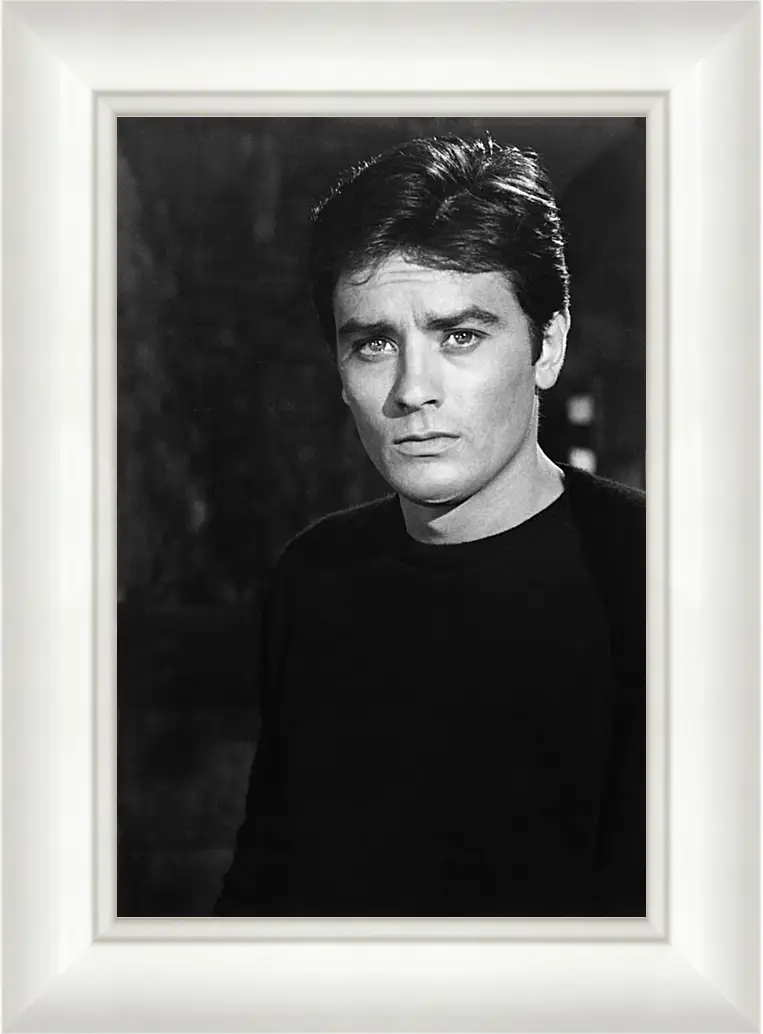 Картина в раме - Ален Делон. Alain Delon