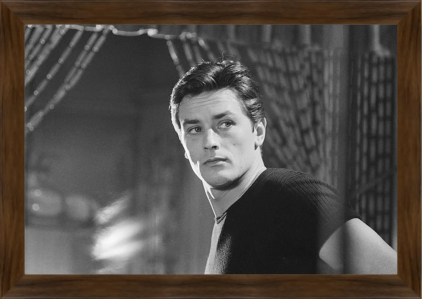 Картина в раме - Ален Делон. Alain Delon