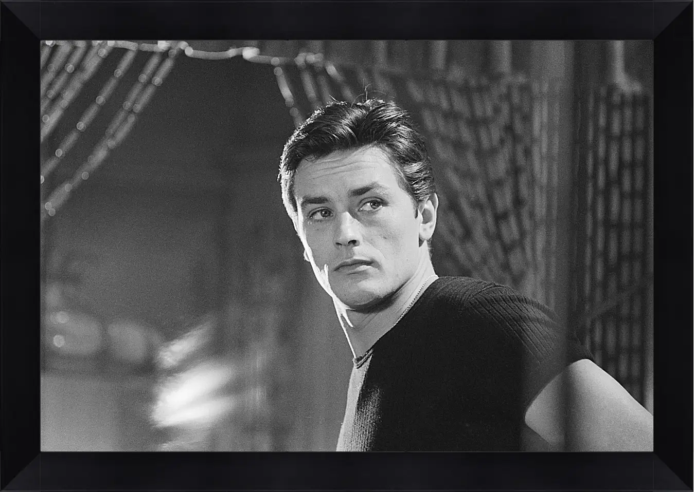 Картина в раме - Ален Делон. Alain Delon