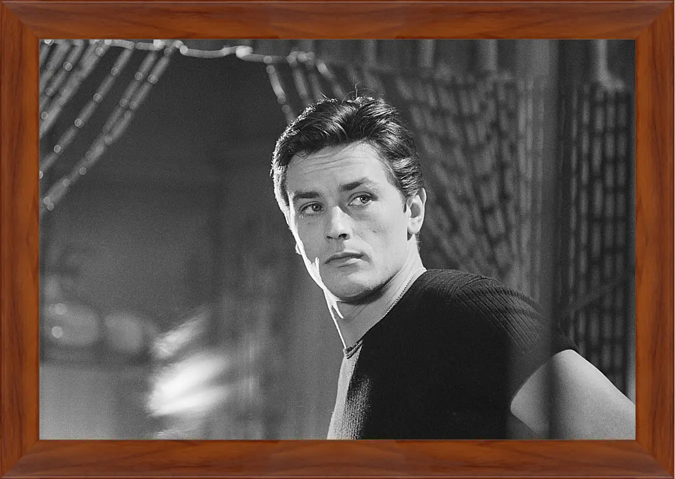 Картина в раме - Ален Делон. Alain Delon