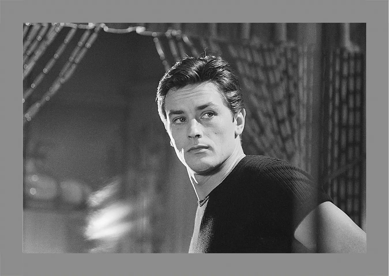 Картина в раме - Ален Делон. Alain Delon