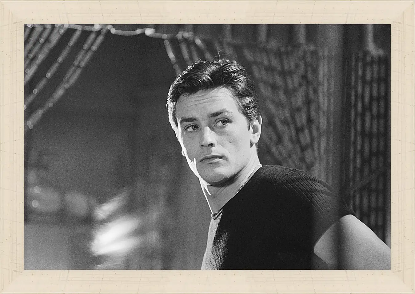 Картина в раме - Ален Делон. Alain Delon