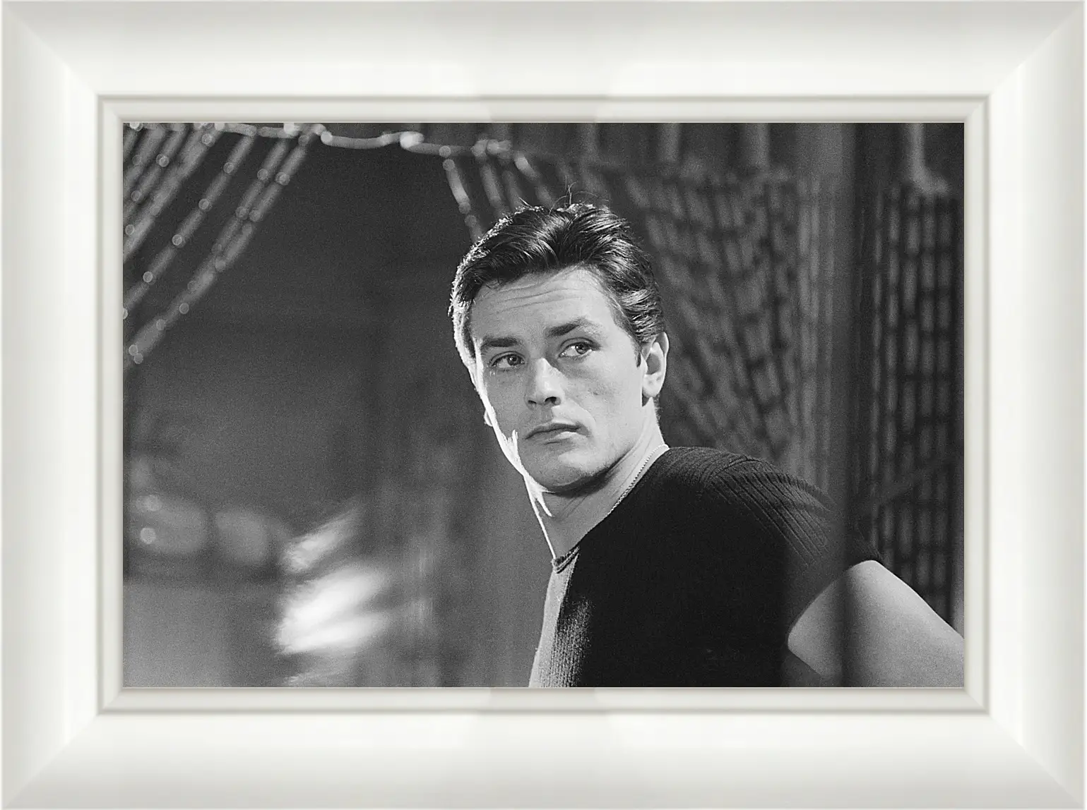 Картина в раме - Ален Делон. Alain Delon