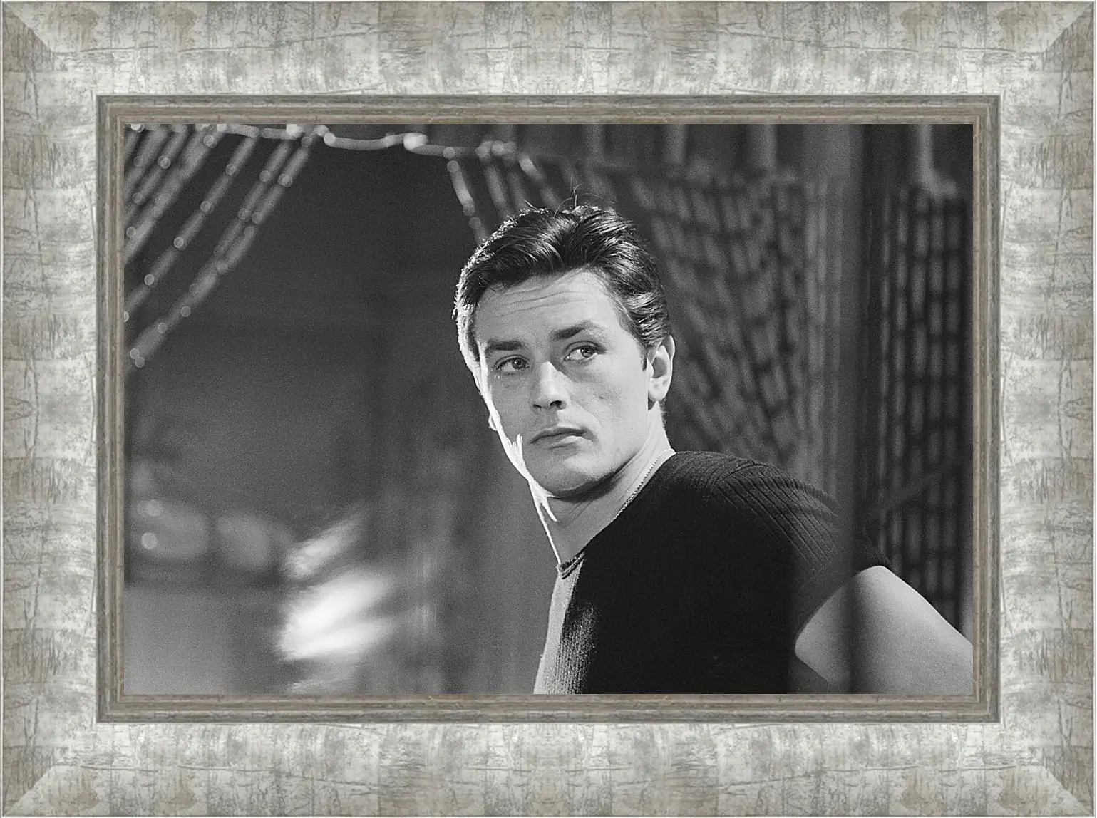 Картина в раме - Ален Делон. Alain Delon