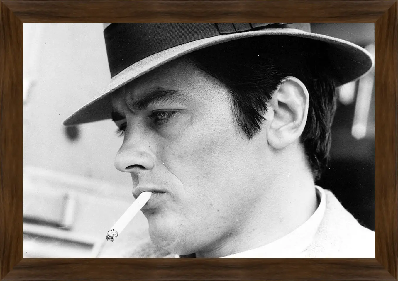 Картина в раме - Ален Делон. Alain Delon