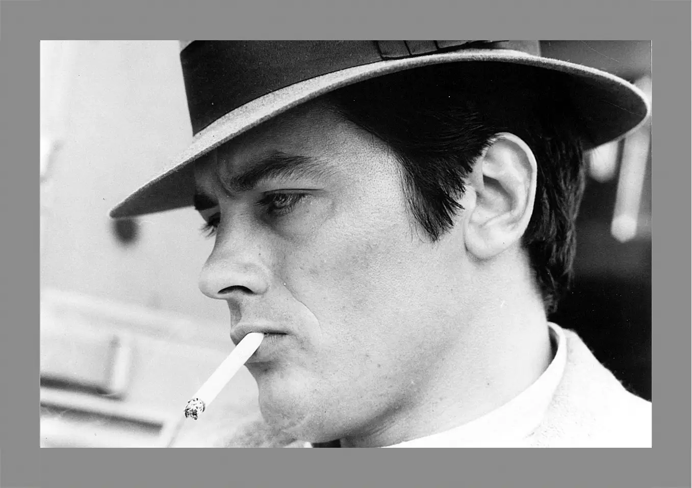 Картина в раме - Ален Делон. Alain Delon