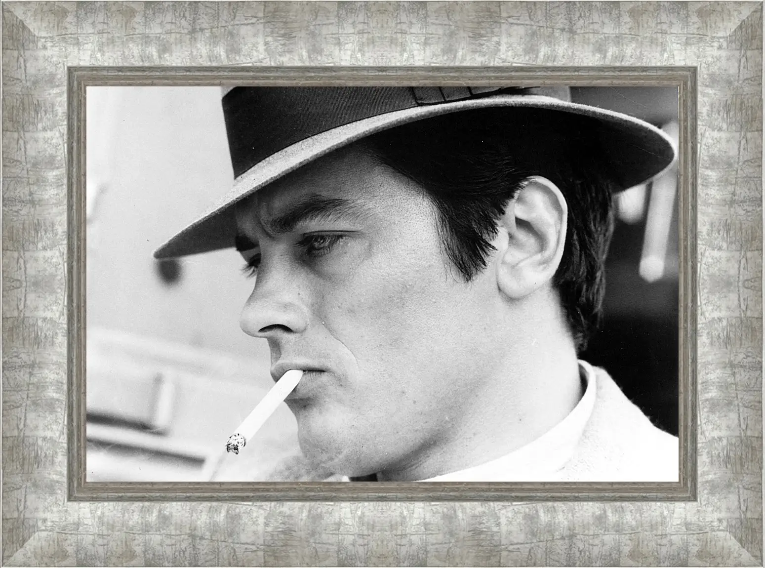 Картина в раме - Ален Делон. Alain Delon