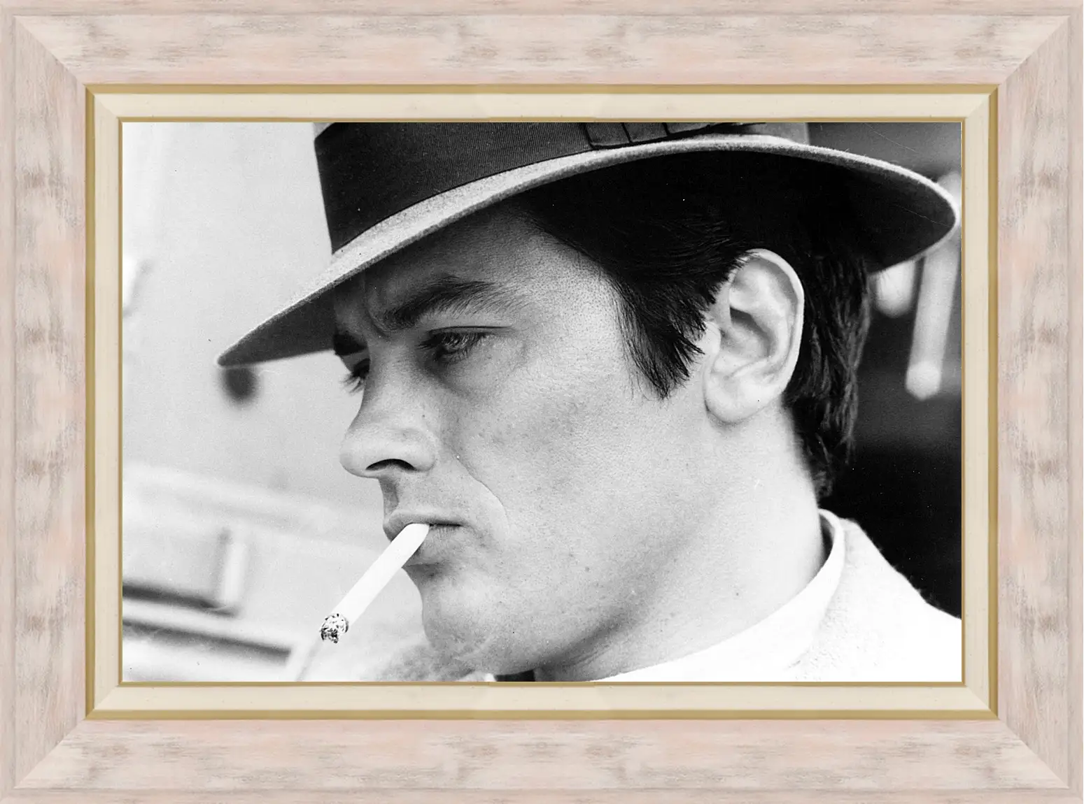 Картина в раме - Ален Делон. Alain Delon