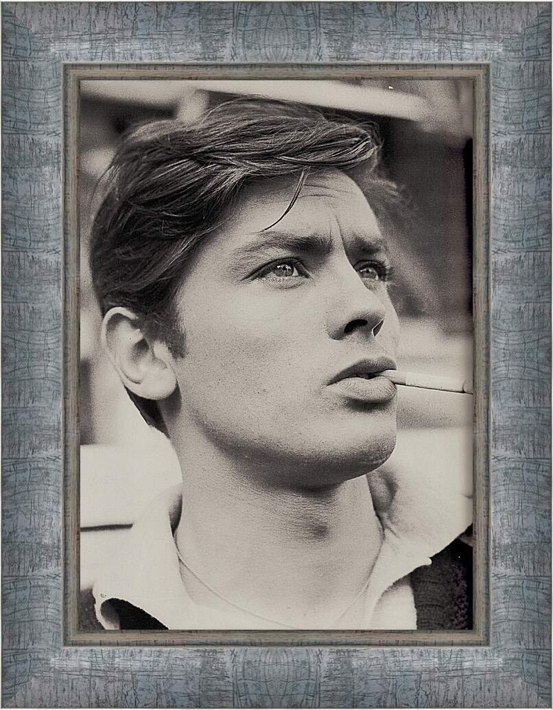 Картина в раме - Ален Делон. Alain Delon