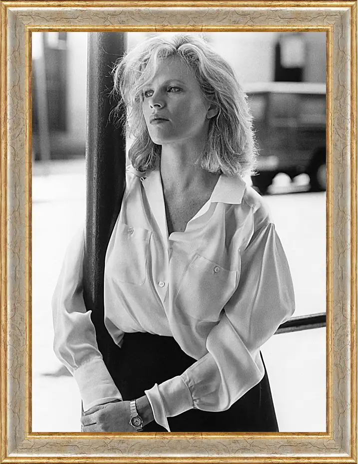 Картина в раме - Ким Бейсингер. Kim Basinger