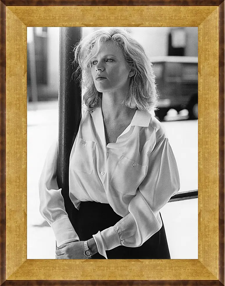 Картина в раме - Ким Бейсингер. Kim Basinger