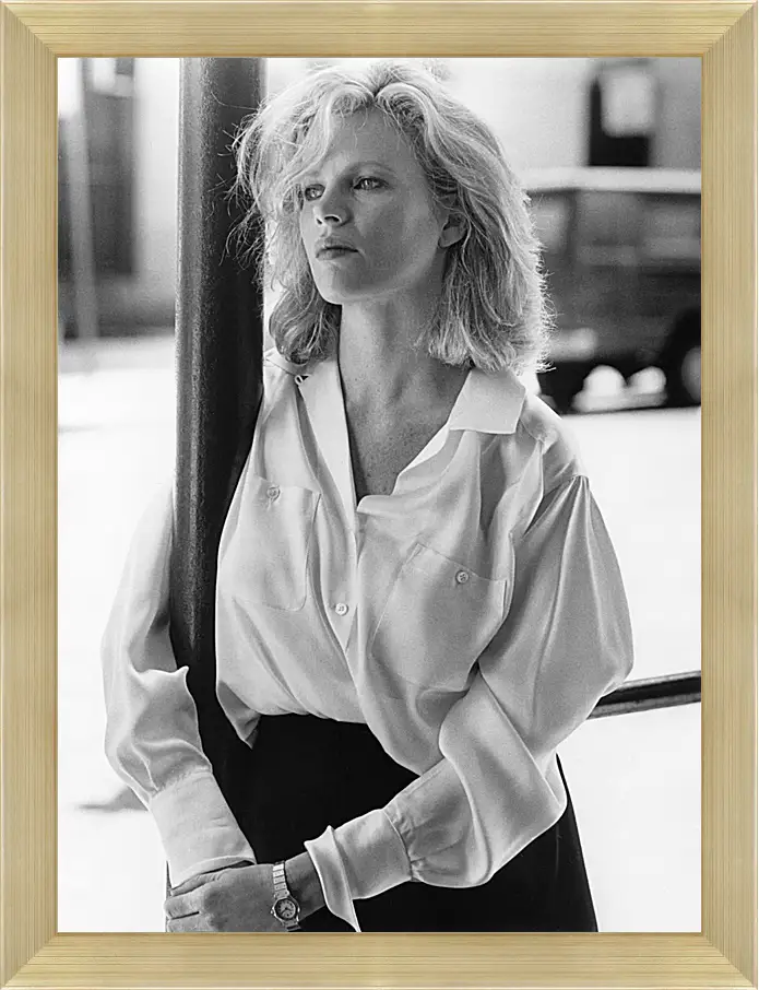 Картина в раме - Ким Бейсингер. Kim Basinger