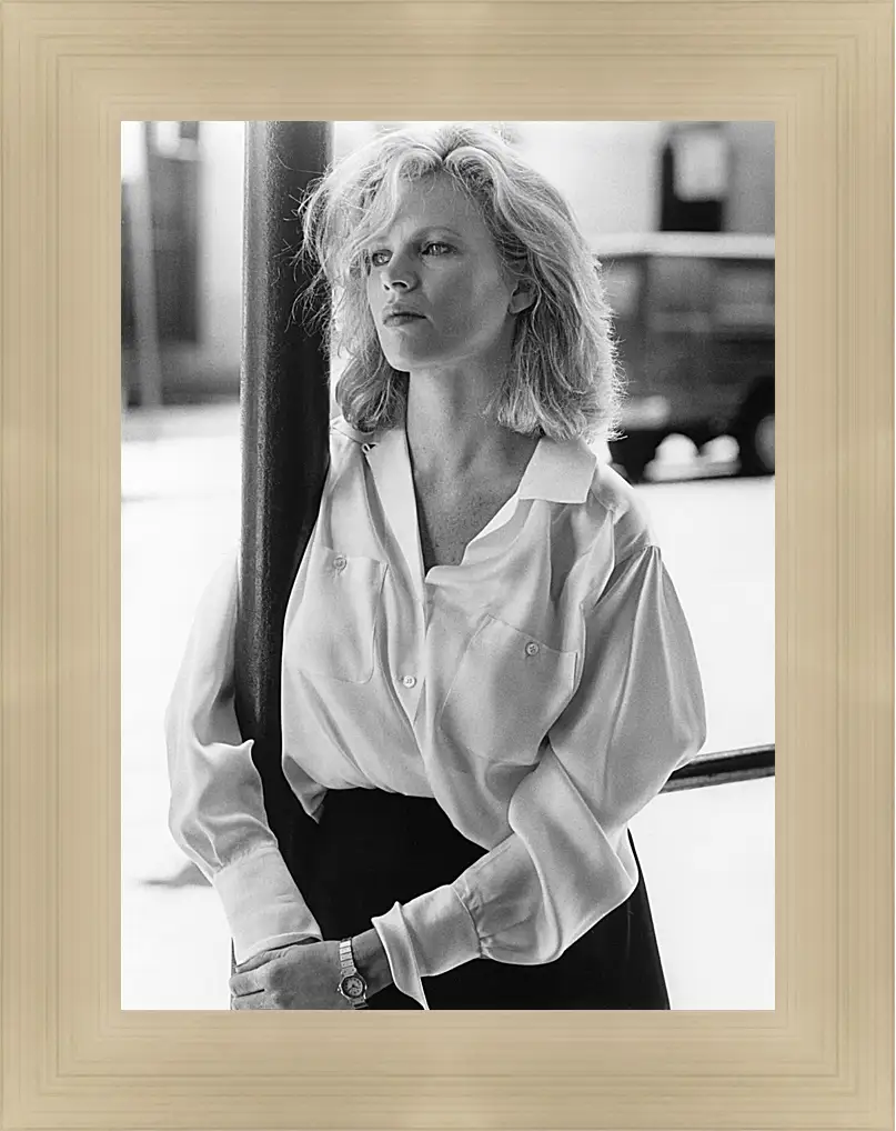 Картина в раме - Ким Бейсингер. Kim Basinger