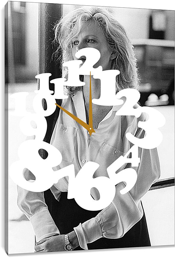 Часы картина - Ким Бейсингер. Kim Basinger