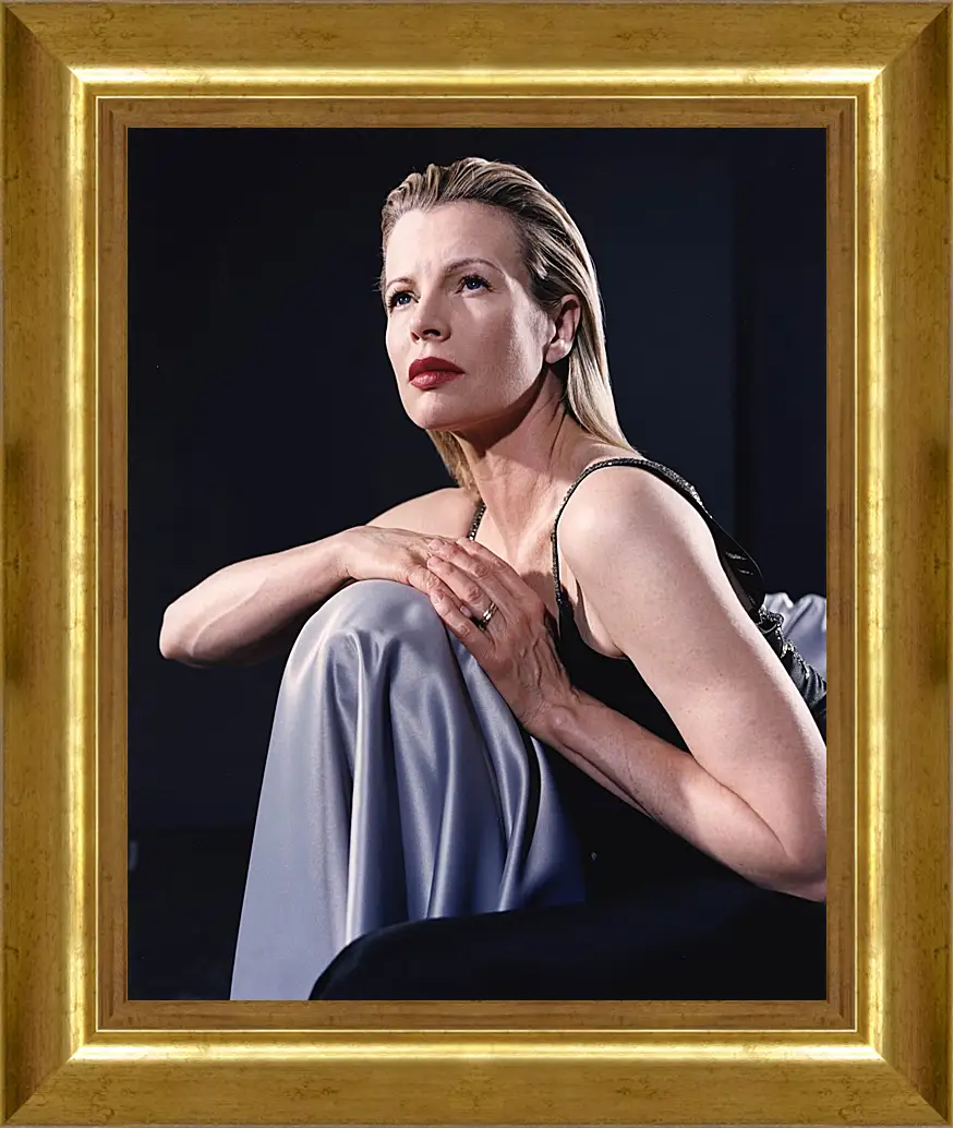 Картина в раме - Ким Бейсингер. Kim Basinger