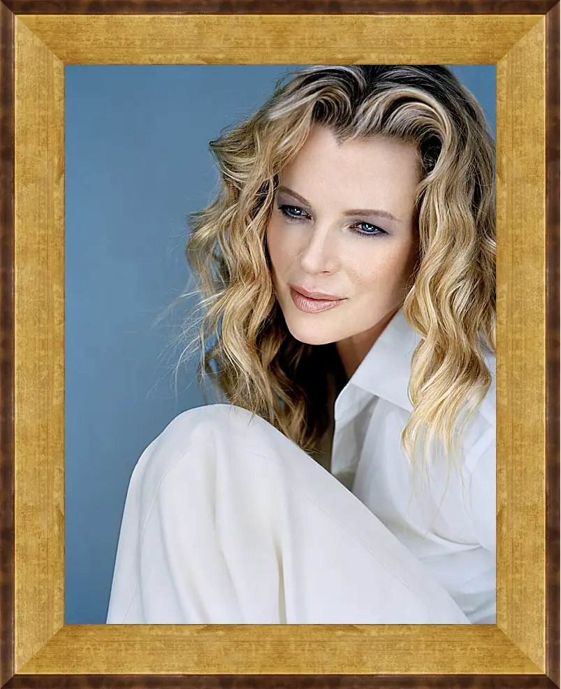 Картина в раме - Ким Бейсингер. Kim Basinger