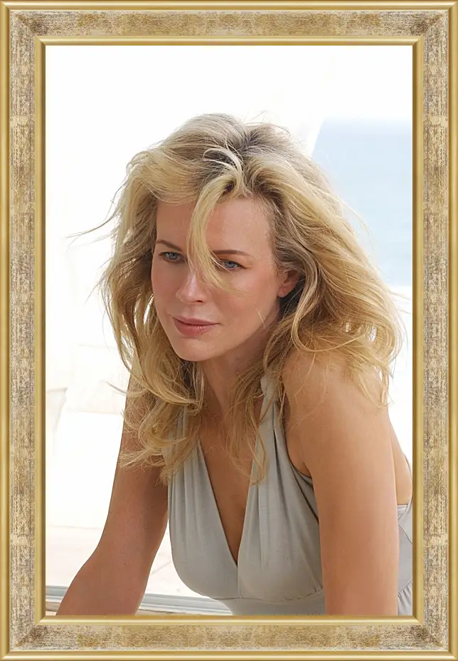 Картина в раме - Ким Бейсингер. Kim Basinger