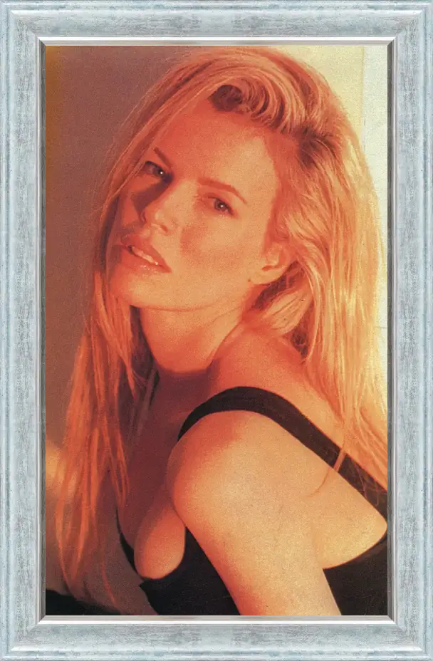 Картина в раме - Ким Бейсингер. Kim Basinger