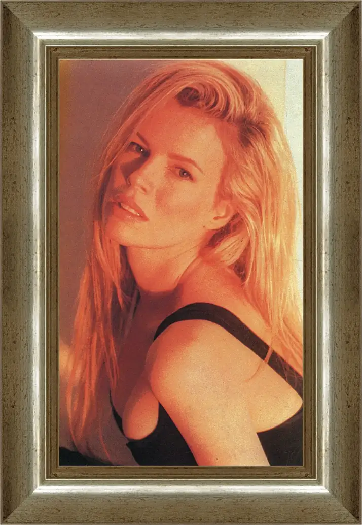 Картина в раме - Ким Бейсингер. Kim Basinger