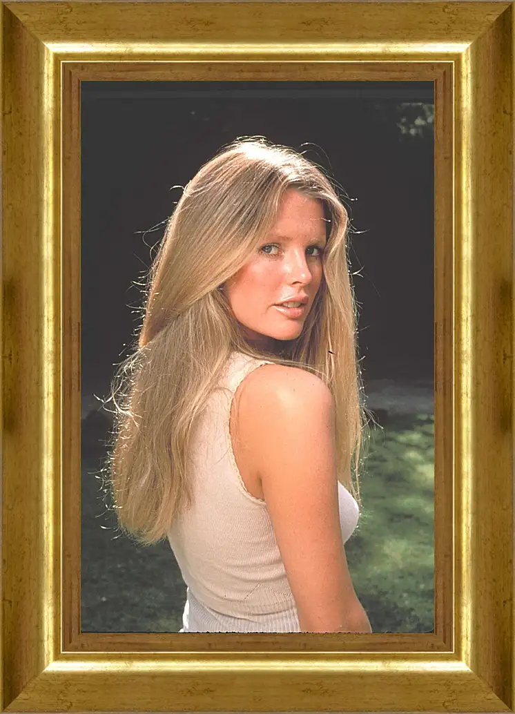 Картина в раме - Ким Бейсингер. Kim Basinger