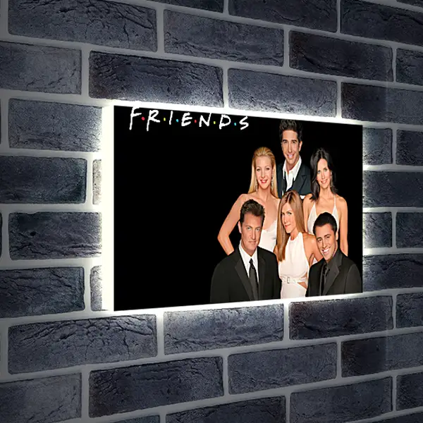 Лайтбокс световая панель - Друзья. Friends