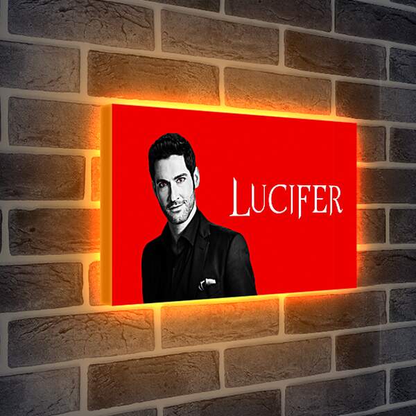 Лайтбокс световая панель - Люцифер. Lucifer
