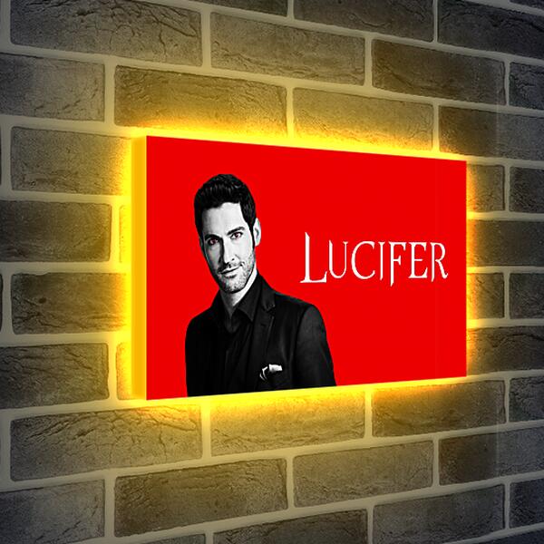 Лайтбокс световая панель - Люцифер. Lucifer