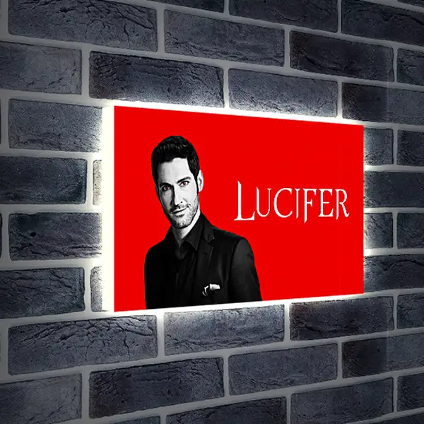 Лайтбокс световая панель - Люцифер. Lucifer