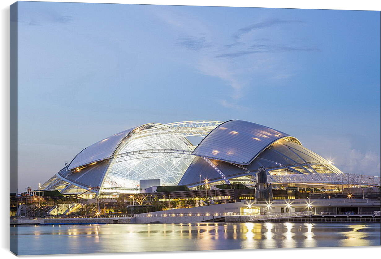 Большой спортивный центр. Спортивная Арена Singapore Sports Hub. Стадион Калланг Сингапур. Спортивная Арена Сингапур Архитектор. Спортивный центр "Восток" в Шанхае.