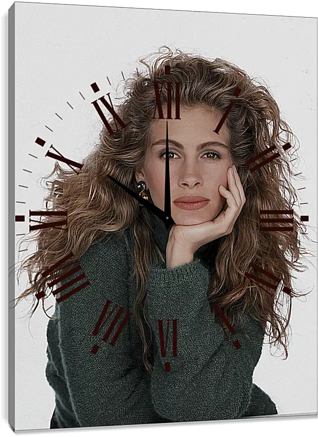 Часы картина - Джулия Робертс. Julia Roberts