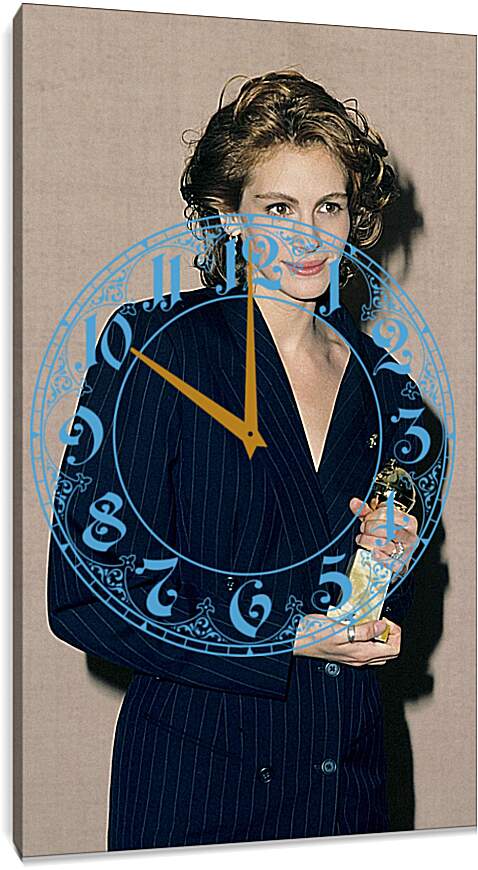 Часы картина - Джулия Робертс. Julia Roberts