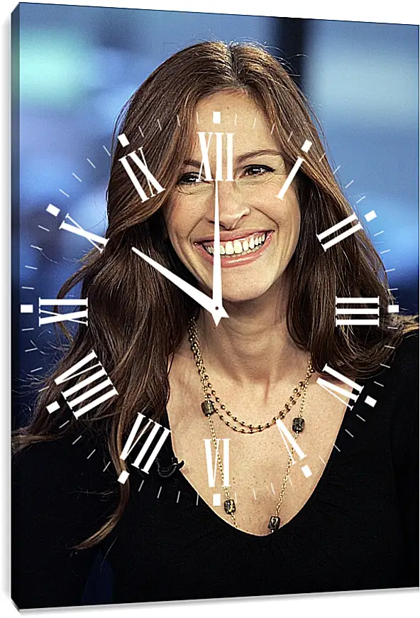 Часы картина - Джулия Робертс. Julia Roberts