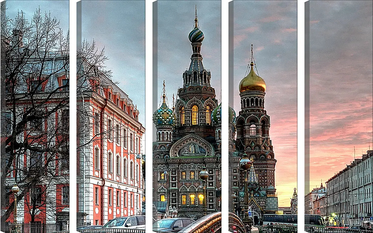 Модульная картина - Город