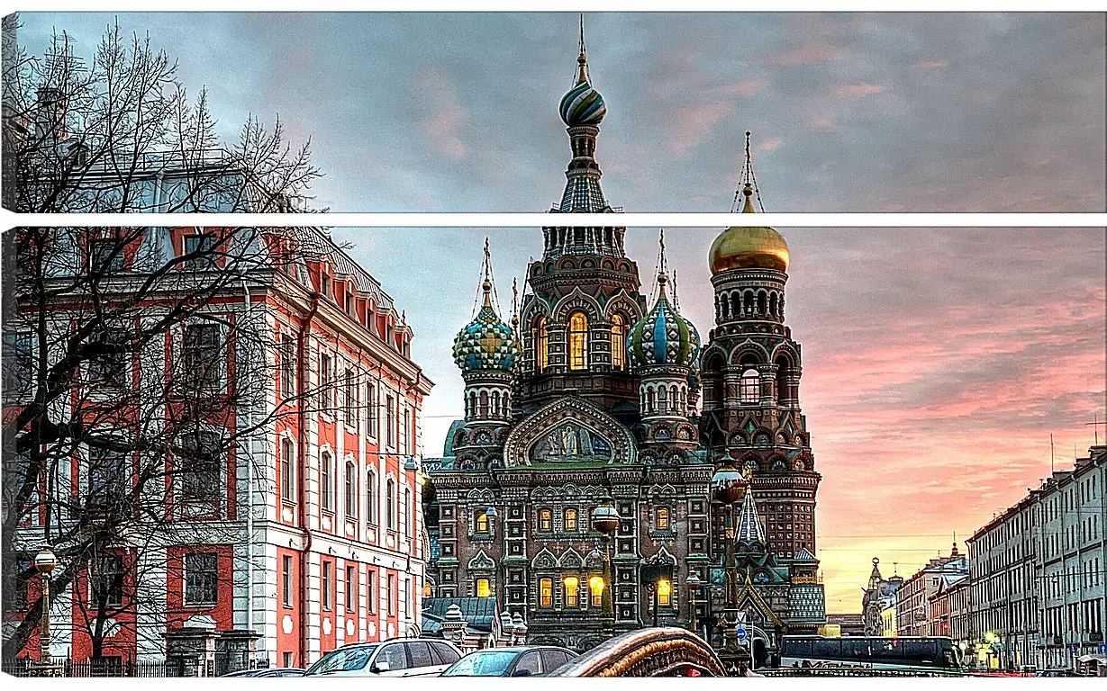 Модульная картина - Город