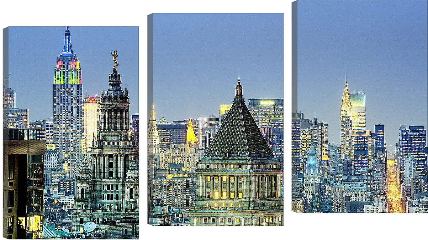 Модульная картина - Город