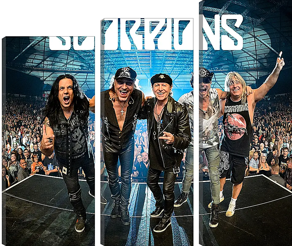 Модульная картина - Скорпионс. Scorpions