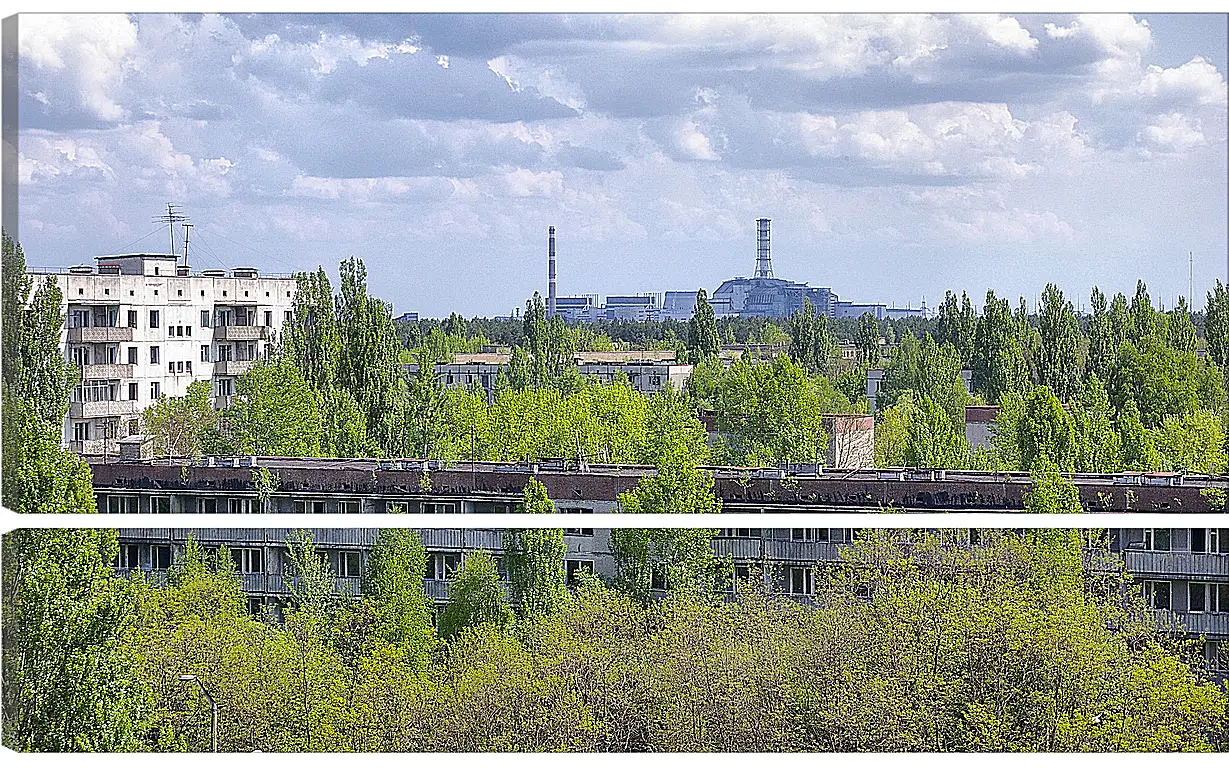 Модульная картина - Город