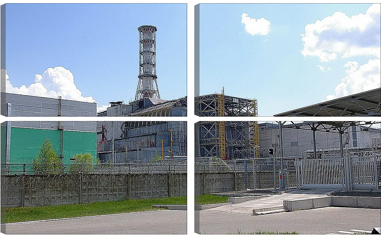 Модульная картина - Город