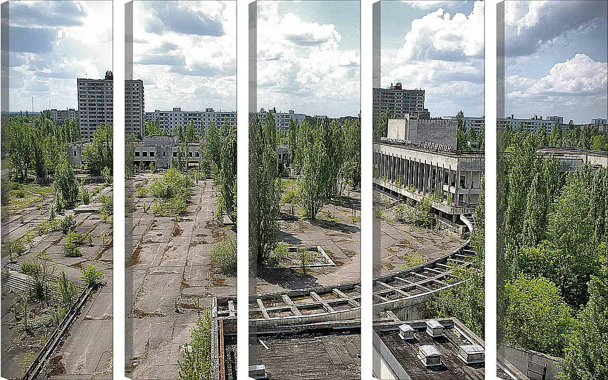 Модульная картина - Город