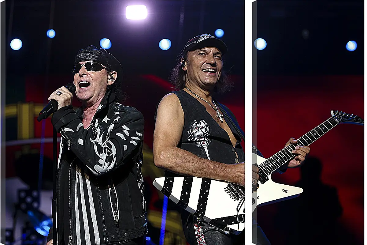 Модульная картина - Скорпионс. Scorpions