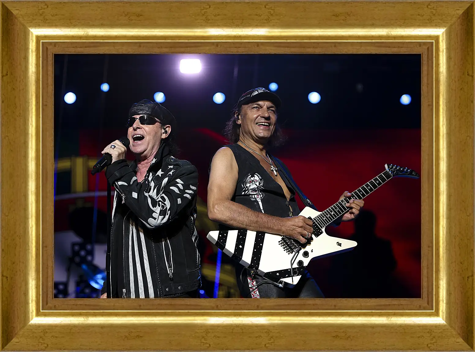 Картина в раме - Скорпионс. Scorpions