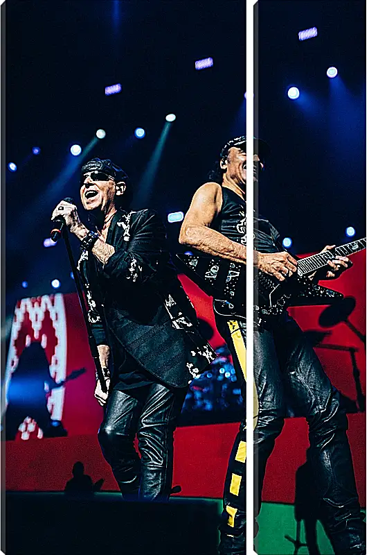 Модульная картина - Скорпионс. Scorpions