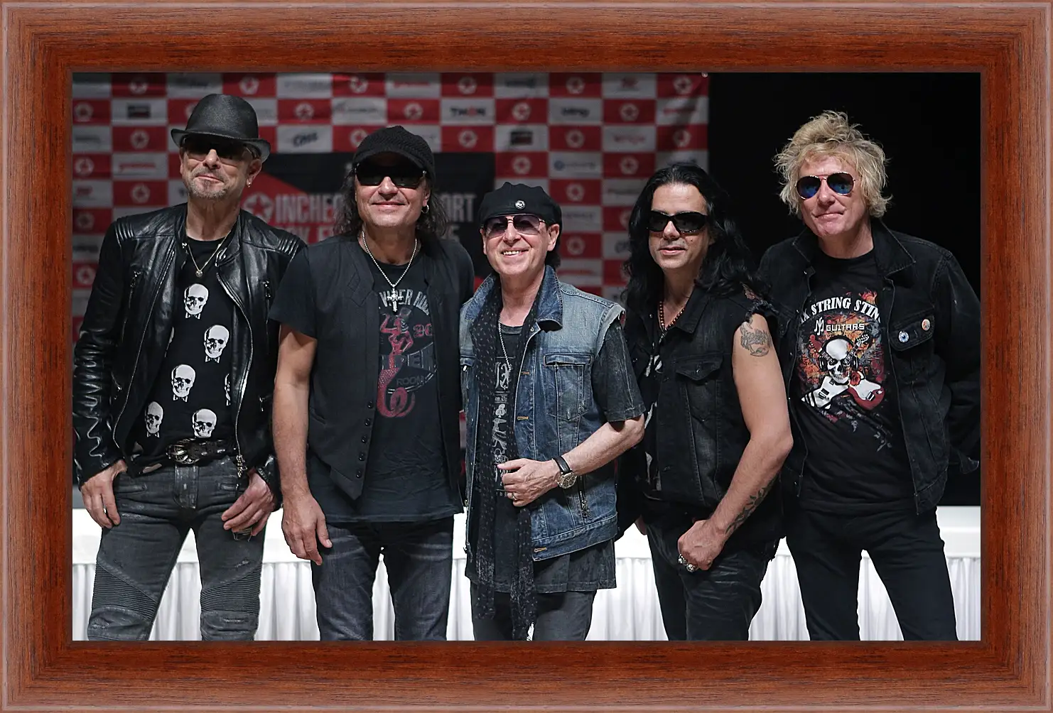 Картина в раме - Скорпионс. Scorpions