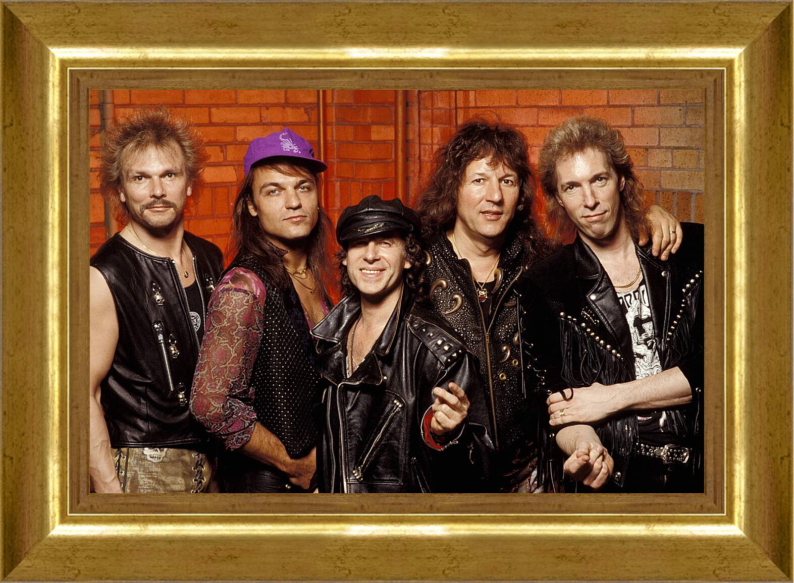 Картина в раме - Скорпионс. Scorpions